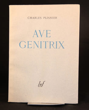 Ave Genitrix.. PLISNIER Charles: