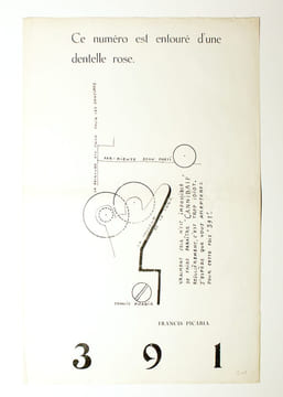 391 - N°13.. [PICABIA Francis]: