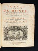 Voyage autour du monde fait dans les années MDCCXL, I, II, III, IV. Par George Anson, présentement Lord Anson, commandant en chef d'une escadre envoyée par sa Majesté Britannique dans la Mer du Sud, tiré des journaux et autres papiers de ce seigneur, et publié par Richard Walter maître ès arts & chapelain du Centurion dans cette expédition. Traduit de l'anglais. par ANSON Georges; WALTER Richard: - Image 2