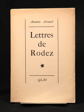 Lettres de Rodez.. ARTAUD Antonin: