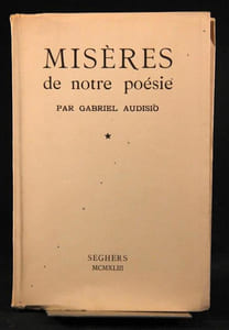 Misères de notre poésie.