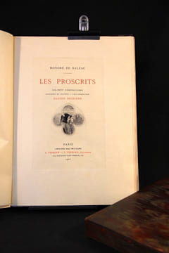 Les Proscrits.. BALZAC Honoré de: