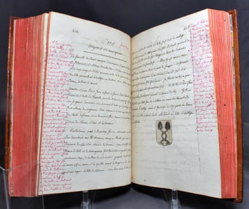 L’Anti-Robert: Critique du nobiliaire de Provence de l’abé [sic] Robert. Par Messieurs [encre rouge et d’une autre main] Simon Joseph de Barcillon sieur de Mauvans.