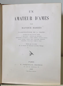 Un Amateur d’Ames.