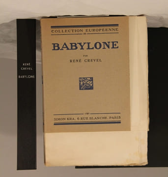 Babylone.. CREVEL René:
