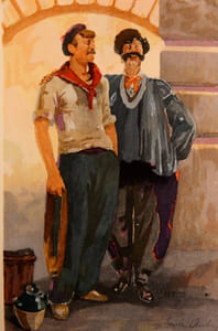 Pépète et Balthasar, moeurs algériennes.