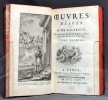 Oeuvres mêlées de littérature de M. de Lafargue. Des Académies Royales des Sciences, Belle-Lettres & Arts de Caen & de Lyon.. LA FARGUE Etienne de: