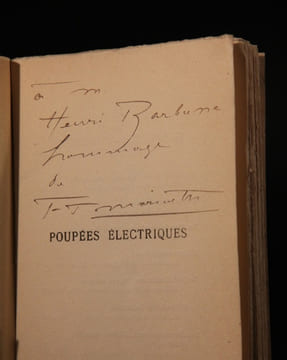 Poupées électriques. Drame. Avec une préface sur Le Futurisme.. MARINETTI F.T.: