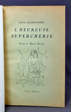 L’heureuse supercherie.. CHAPONNIERE Paul: