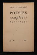 Poésies complètes 1917 - 1937 (Aquarium (1917), Rose des vents (1920), Westwego (1917-1922), Georgia (1926), Epitaphes, Chansons (1921-1937), Bulles billes boules (1920-1930), Etapes de l’enfer (1932-1934), Sang joie tempête (1934-1937). par SOUPAULT Philippe: - Image 2