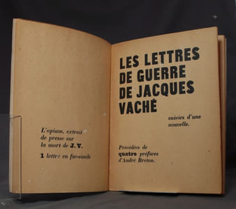Lettres de guerre suivies d’une nouvelle. Précédées de quatre préfaces d’André Breton.