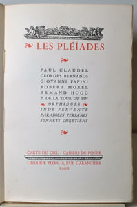 Les Pléiades.