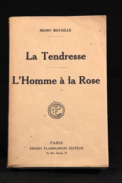 La tendresse / L'homme à la rose.. BATAILLE Henry: