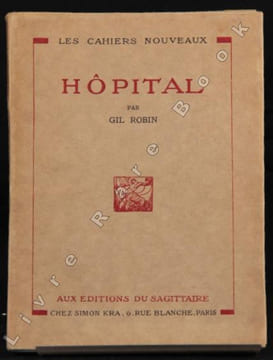 Hôpital.. ROBIN Gil: