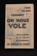 Comment on nous vole. L'ère de la fraude... de la triche... de la contrefaçon. par ALLARD Paul: - Image 1