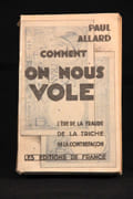 Comment on nous vole. L'ère de la fraude... de la triche... de la contrefaçon. par ALLARD Paul: - Image 2