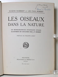 Les oiseaux dans la nature. 50 monographies d'oiseaux utiles.
