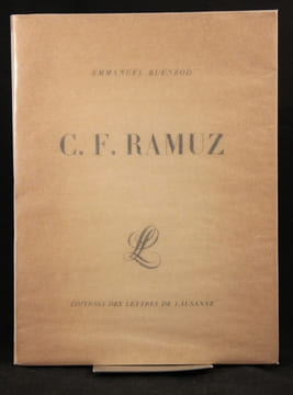 C. F. Ramuz.. BUENZOD Emmanuel: