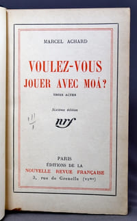 Voulez-vous jouer avec moâ ?