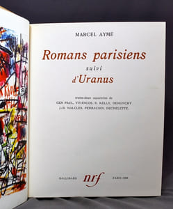 Romans parisiens suivis d'Uranus.