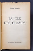 La clé des champs. par BRETON André: - Image 2