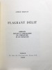 Flagrant délit. Rimbaud devant la conjuration de l'imposture et du truquage.. BRETON André: