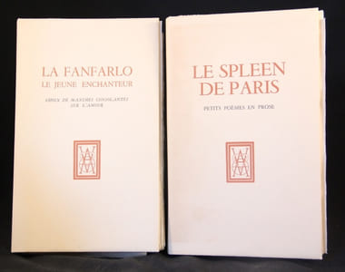 Oeuvres. Les paradis artificiels. Le spleen de Paris. La Fanfarlo. Les fleurs du mal.