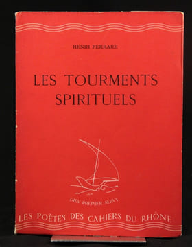 Les tourments spirituels.. FERRARE Henri: