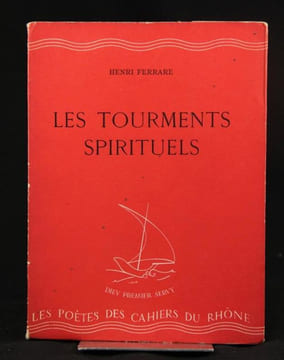 Les tourments spirituels.. FERRARE Henri: