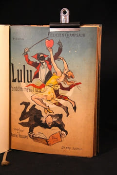 Lulu. Pantomime en 1 acte.. CHAMPSAUR Félicien; HOUSSAYE Arsène: