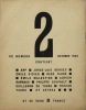 Manomètre. n°2, octobre 1922. Revue trimestrielle, mélange les langues, enregistre les idées, indique la pression sur tous les méridiens, est ...