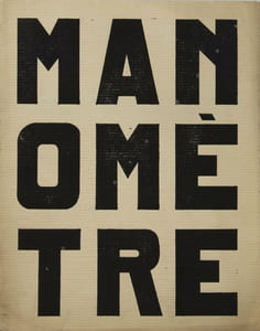 Manomètre. n°5, février 1924. Revue trimestrielle, mélange les langues, enregistre les idées, indique la pression sur tous les méridiens, est polyglotte et supranational.