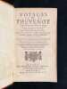 Voyages de Mr. de Thevenot tant en Europe qu'en Asie & en Afrique [... ] première partie qui comprend le Voiage de Levant.. THEVENOT Jean de: