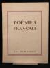 Poèmes français.. Collectif: