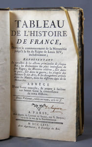 Tableau de l'histoire de France, depuis le commencement de la monarchie jusqu'à la fin du règne de Louis XIV[...].