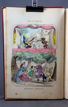 Théâtre des marionnettes du jardin des Tuileries. Textes et compositions des dessins de M. Duranty.. DURANTY [Louis-Emile]: