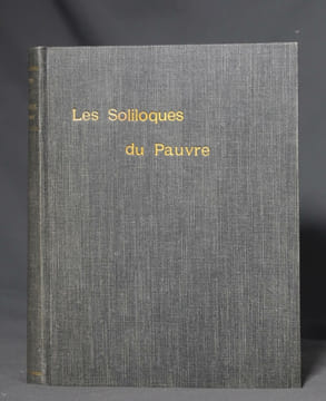 Les Soliloques du Pauvre. Edition revue, corrigée et augmentée de poèmes inédits.. RICTUS Jehan: