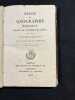 Précis de géographie moderne, adopté par l'académie de Genève, pour l'usage de cette ville.. WILLEMIN J. M: