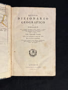 Nuovo Dizionario Geografico di Vosgien nuova edizione interamente rifusa, riveduta e corretta colla massima cura dietro gli ultimi trattati di pace ed i cambiamenti politici avvenuti fino al presente. Prima traduzione italiana fatta sulL'edizione di Parigi del 1822 da Luigi Nardi e da questo arricchita di copiose aggiunte, e singolarmente della nomenclatura di molti luoghi dell'Italia omessi dell'originale. par VOSGIEN; NARDI Luigi (traducteur): - Image 5