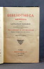 Bibliotheca americana. Catalogue raisonné d'une très précieuse collection de livres anciens et modernes sur l'Amérique et les Philippines classés par ...