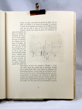 Séjour à Venise. Quatre lettres familières du Président de Brosses.. MARQUET Albert; BROSSES Charles de: