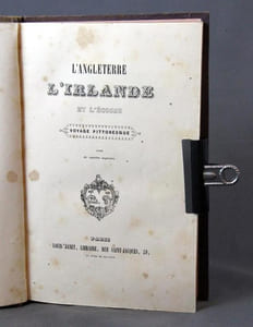 Voyage pittoresque orné de vignettes anglaises. L'Angleterre, l'Irlande et l'Ecosse.