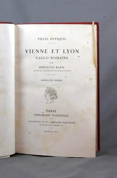 Vienne et Lyon gallo-romains.. BAZIN Hippolyte: