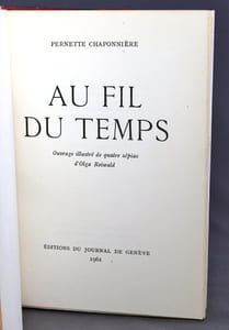 Au fil du temps.
