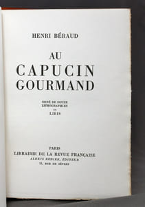 Au Capucin Gourmand.