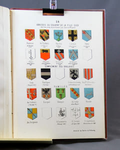 Armorial du canton de Fribourg.
