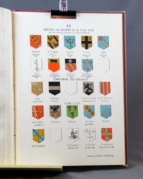 Armorial du canton de Fribourg.. APOLLINAIRE P., Capucin; MANDROT A: