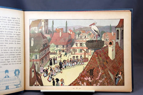 Mon village. Ceux qui n'oublient pas. Images et commentaires par l'oncle Hansi.. HANSI [WALTZ J.-J.]: