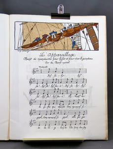 Chansons du marin français au temps de la marine en bois. Recueillies et illustrées par Guy Arnoux.