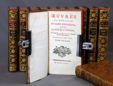 Oeuvres de Monsieur de Saint-Evremond, avec la vie de l'auteur, par Monsieur Des Maizeaux.